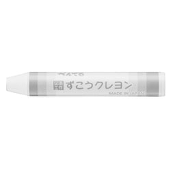 ずこうクレヨン セロ巻 単色 しろ PTCGP-T29