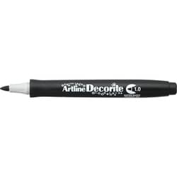 アートライン Decorite（デコライト） 丸タイプ 1mm ベーシックカラー ブラック EDF-1-K