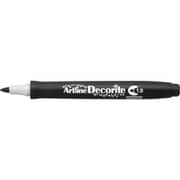 アートライン Decorite(デコライト) 丸タイプ 1mm ベーシックカラー ブラック EDF-1-K