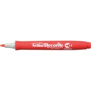 アートライン Decorite(デコライト) 丸タイプ 1mm ベーシックカラー レッド EDF-1-R
