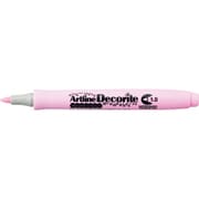 アートライン Decorite(デコライト) 丸タイプ 1mm パステルカラー パステルピンク EDF-1-PP
