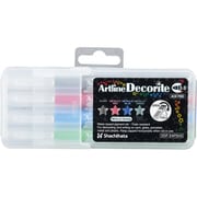 アートライン Decorite(デコライト) 角タイプ 3mm 4色セット3(シルバー/メタリックレッド/メタリックブルー/メタリックグリーン) EDF-3/4PSH3