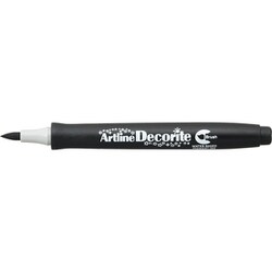 アートライン Decorite（デコライト） 筆タイプ ベーシックカラー ブラック EDF-F-K