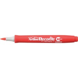 アートライン Decorite（デコライト） 筆タイプ ベーシックカラー レッド EDF-F-R