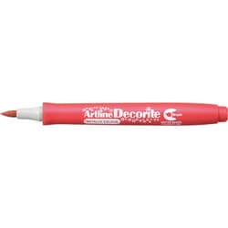 アートライン Decorite（デコライト） 筆タイプ メタリックカラー メタリックレッド EDFM-F-R