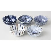 食器セット 藍染五様 小付コレクション揃