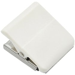 マグネットハイブリッドクリップ M 白 MHC-150-W