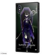 IQ-DP20K3B/DG004 [iPhone XS / iPhone X 用 KAKU 耐衝撃 トリプルハイブリッドケース ディズニー ツイステッドワンダーランド マレウス・ドラコニア]