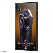 IQ-DP20K3B/DG002 [iPhone XS / iPhone X 用 KAKU 耐衝撃 トリプルハイブリッドケース ディズニー ツイステッドワンダーランド レオナ・キングスカラー]