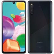 SCV48（K） SAMSUNG Galaxy A41 ブラック [スマートフォン]