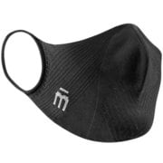 スポーツマスク 女性向け/顔の小さい男性向け Mサイズ ブラック/ホワイト MICO P4P MASK AC01150 007