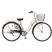 シティサイクル プロテクティアスウェル276S 27インチ ライトベージュ TUU76S