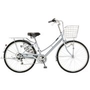 シティサイクル プロテクティアNシリーズ 27インチ メタリックシルバー TUX76S