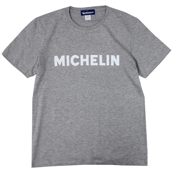 M2style エムツースタイル ミシュラン MICHELIN219375 [T-Shirt/Logo/Heathergray/S]Ω