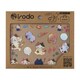 ファブリックステッカー irodo（イロド） イロにゃん 90098