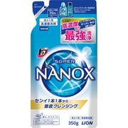 トップ スーパー NANOX（ナノックス） 洗濯洗剤 詰め替え 350g [液体洗剤]