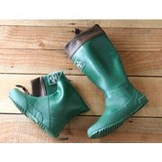 ELCANTO(エルカント) レディース くるくる丸められる パッカブルレインブーツ グリーン Sサイズ 22.5~23.0cm EL-65-WOMEN GR S