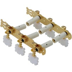 スロテッドヘッド ギター糸巻き ゴールド GM-35GG