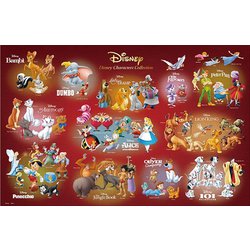 ヨドバシ Com テンヨー Tenyo D1000 066 ディズニークラシック Disney Characters Collection ジグソーパズル 1000ピース 通販 全品無料配達