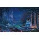 D1000-068 Cinderella Dancing in the Sterlight [ジグソーパズル キャンバススタイル スペシャルアート 1000ピース（51×73.5cm）]