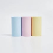 Poooli L2専用三色用紙 1箱 3巻入り(ピンク、イエロー、ブルー各1巻き) Poooli L2 三色紙