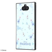 IQ-DXP8K3TB/FR005 [Xperia 8 用 耐衝撃ハイブリッドケース KAKU アナと雪の女王22/総柄01]