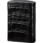ライター 革巻 クロコダイル ブラック