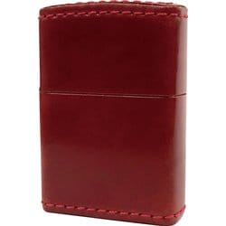ライター 革巻 オイルドコードバン レッド