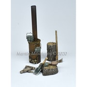 MAC21 ジオラマ素材 ドイツ式薪ストーブ [1/35スケール レジン製ディティールアップパーツ]