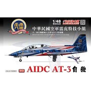 FRE18015 台湾空軍 AT-3 自強 ツチャン 複座型練習機 サンダータイガー 曲技 飛行隊 814戦闘飛行隊80周年 2017年 [1/48スケール プラモデル]
