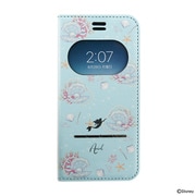 ディズニー iPhone SE（第2世代） / iPhone 8 / iPhone 7 / iPhone 6 用 窓付きダイアリーケース ガールズフラワー アリエル [キャラクターグッズ]