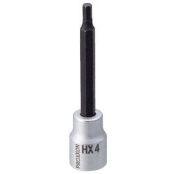 ヘックスビットソケット 4mm 3/8 ロング（80mm） 83567