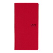 2021年1月始まり ほぼ日手帳 2021 weeks 週間手帳 カラーズ/ディープレッド