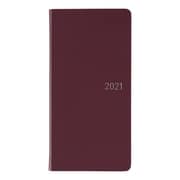 2021年1月始まり ほぼ日手帳 2021 weeks 週間手帳 ファインクラシック/ワインレッド
