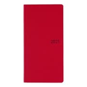 2021年1月始まり ほぼ日手帳 2021 weeks MEGA 週間手帳 カラーズ/ディープレッド