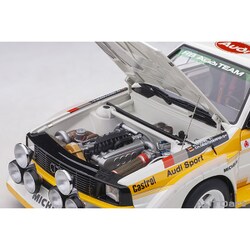 格安在庫AUTO art 88601 1/18 アウディ スポーツクワトロ S1 WRC 1986 #2 (ロール／ガイストドルファー)モンテカルロ・ラリー レーシングカー