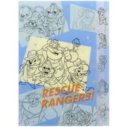 キャラクターグッズ S2106078 ディズニー ダイカットクリアファイル 5P RESCUE RANGERS（レスキューレンジャー） 1C