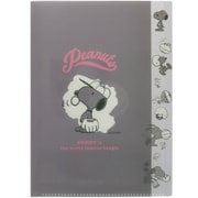 キャラクターグッズ S2124807 PEANUTS（ピーナッツ） ダイカットクリアファイル 5P カラーセレクション グレー