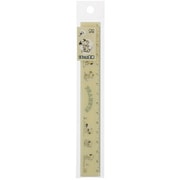 キャラクターグッズ S4010140 PEANUTS（ピーナッツ） 定規 15cm カラーセレクション ホワイト