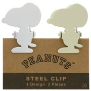キャラクターグッズ S3617114 PEANUTS（ピーナッツ） スチールクリップ カラーセレクション ホワイト