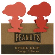 キャラクターグッズ S3617130 PEANUTS（ピーナッツ） スチールクリップ カラーセレクション レッド