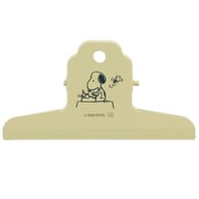 キャラクターグッズ S3620247 PEANUTS（ピーナッツ） ビッグクリップ カラーセレクション ホワイト