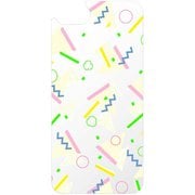 GLF8-136 [iPhone SE（第2世代）/8 4.7インチ用 LITTLE CLOSET（リトルクローゼット） 専用着せ替えフィルム Geometric-pizza（ゲオメトリックピザ）]