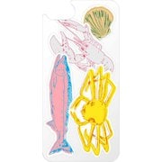 GLF8-142 [iPhone SE（第2世代）/8 4.7インチ用 LITTLE CLOSET（リトルクローゼット） 専用着せ替えフィルム Seafood-brothers（シーフードブラザーズ）]