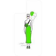 GLF11-01 [iPhone 11/XR用 LITTLE CLOSET（リトルクローゼット） 専用着せ替えフィルム ネオンガール]