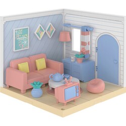ヨドバシ Com Popmart Popmart スイートハウスシリーズ リビングセット 組立式プラモデルキット 通販 全品無料配達