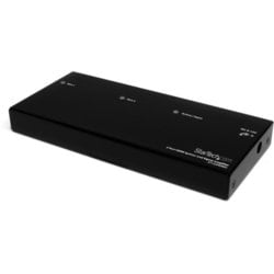 2出力対応HDMIスプリッター分配器 3.5mmステレオオーディオ対応 ST122HDMI2