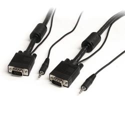 高解像度VGAケーブル 7.6m 3.5㎜ステレオミニプラグ付き MXTHQMM25A