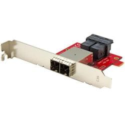 MiniSAS変換アダプタ 2x SFF-8643 - SFF-8644 SFF86448PLT2