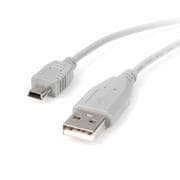 USB 2.0ケーブル 3m Type A - Mini B USB2HABM10